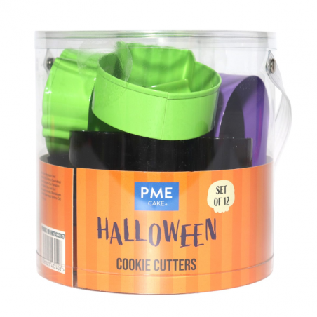 Zestaw wykrawaczek Halloween 12 szt., PME