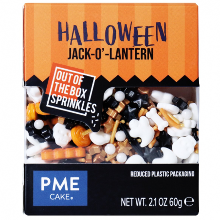 Posypka na Halloween, Jack-o-Lantern 60 g, PME