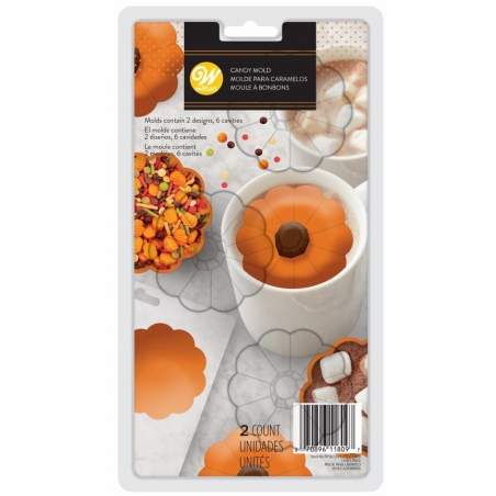Forma do czekolady Dynie Halloween 3D, Wilton