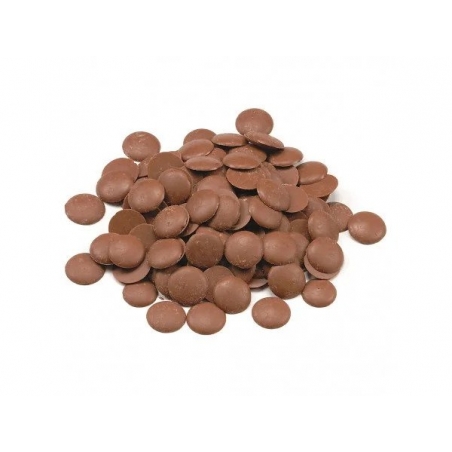 Czekolada mleczna 36% w pastylkach Natra Cacao 400 g