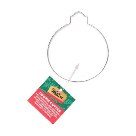 Wykrawaczka do ciastek w kształcie bombki 8 cm, stal nierdzewna, Wilton