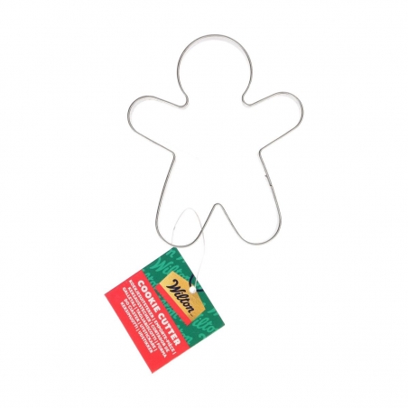 Wykrawaczka do ciastek w kształcie piernikowego ludzika 9,3 cm, stal nierdzewna, Wilton