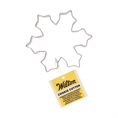 Wykrawaczka do ciastek w kształcie śnieżynki 8,7 cm, stal nierdzewna, Wilton