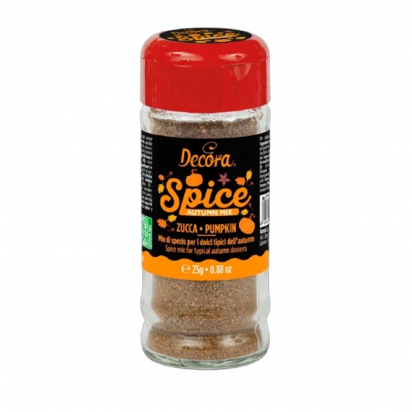 Pumpkin Spice mix przypraw do kawy, wypieków 25g, Decora