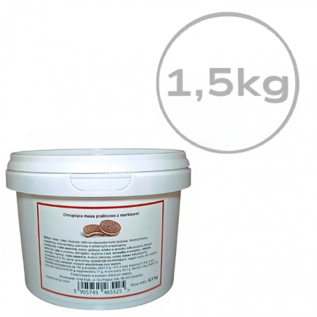 Pralina Grejt Kejk chrupiący krem oreo, z markizami 1,5 kg
