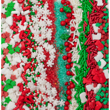 Zestaw posypek świątecznych...