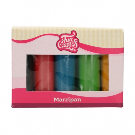 Masa marcepanowa 5x100 g kolory podstawowe, FunCakes, krótka data