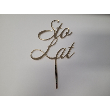 Topper na tort „Sto Lat”...