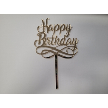 Topper na tort „Happy...