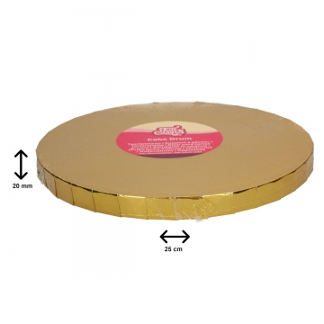 Podkład pod tort złoty...