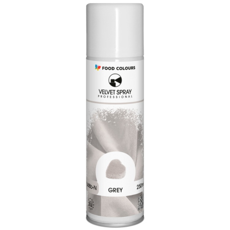 Zamsz w spray'u szary 250 ml, Food Colours