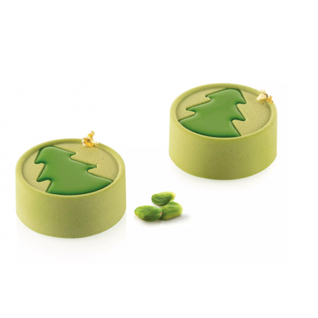 Mini Hiver silikonowa forma świąteczna z choinką, Silikomart