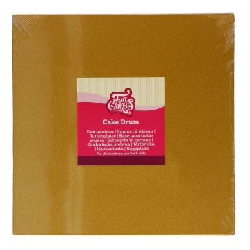 Podkład pod tort złoty...