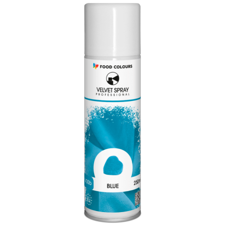 Zamsz w spray'u niebieski 250 ml, Food Colours