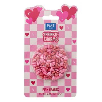 Posypka Pink Hearts, serca...