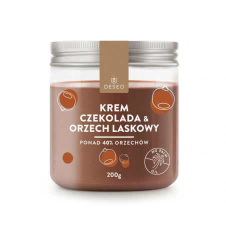 Krem czekoladowo-orzechowy Deseo, 200 g
