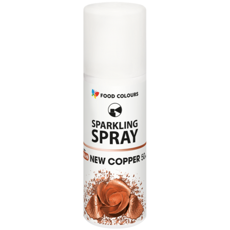 Barwnik spożywczy miedziany New Copper 50 ml spray, Food Colours