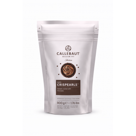 Czekoladowe perełki Crispearls ciemna czekolada Callebaut 0,8 kg