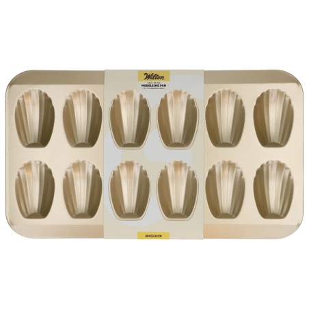 Forma metalowa magdalenki muszelki 12 gniazd, Wilton