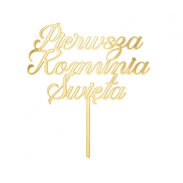 Topper komunijny, akrylowy...