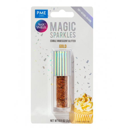 Posypka brokat złoty spożywczy Magic Sparkles, PME