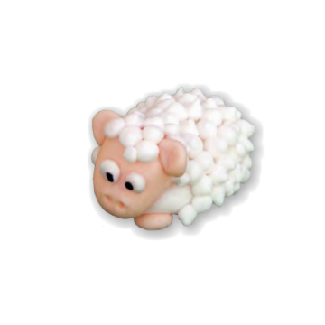 Dekoracja cukrowa baranek...