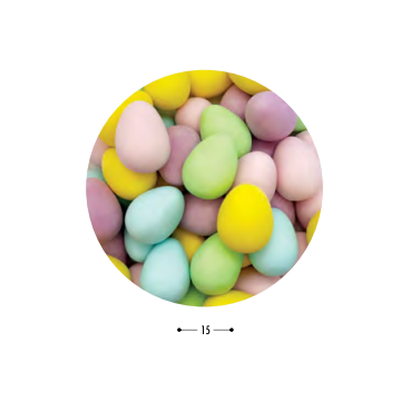 Jajka czekoladowe, małe...