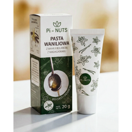 Pasta waniliowa z wanilią bourbon w tubce Pi-Nuts, 20 g