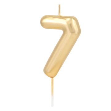 Świeczka urodzinowa złota...
