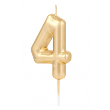 Świeczka urodzinowa złota...