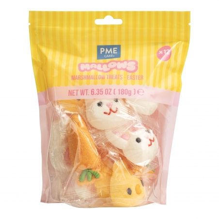 Pianki marshmallows Wielkanoc mix, 12 szt., PME