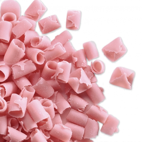 Posypka wiórki czekoladowe o smaku truskawkowym 85g, PME