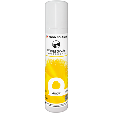 Zamsz w spray'u żółty 100 ml, Food Colours