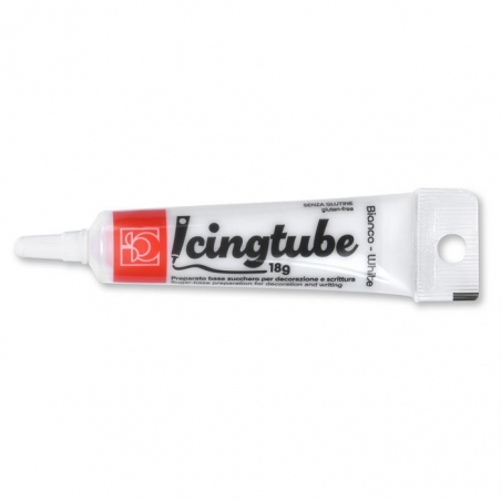 Gotowy lukier do dekoracji biały, 18g Modecor