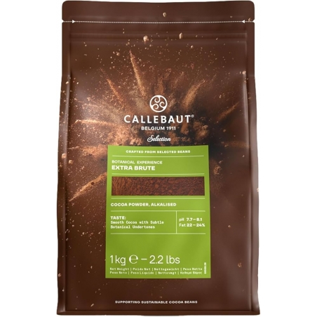 Kakao alkalizowane extra brute 22-24% 1 kg, Cacao Barry