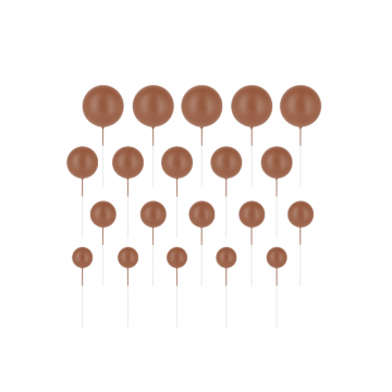 Toppery na tort Kule...