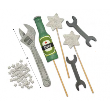 Dekoracja cukrowa zestaw...