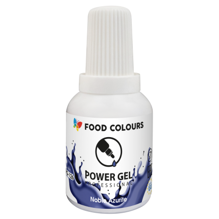 Power Gel Noble Azurite – intensywny granatowy barwnik spożywczy, FoodColours