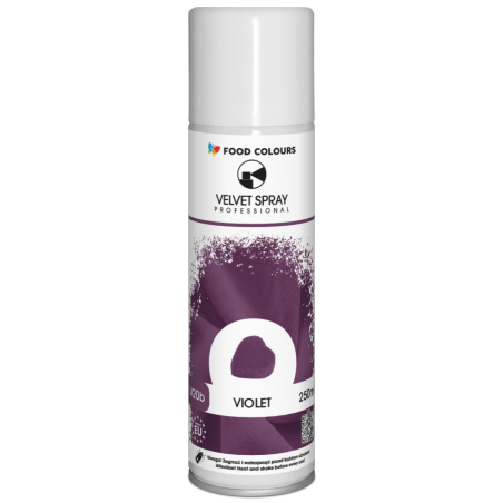 Zamsz w spray'u fiolet 250 ml, Food Colours