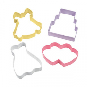 Foremki wykrawaczki ślub 4...