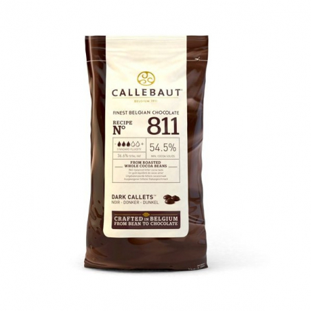 Czekolada ciemna Callebaut 811 w pastylkach 1 kg