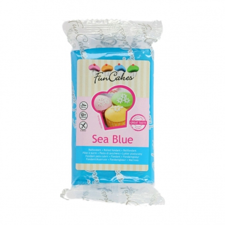 Masa cukrowa niebieska sea blue 250 g