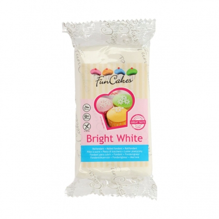 Masa cukrowa biała bright white 250 g