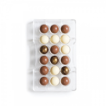 Forma do czekoladek półkule...