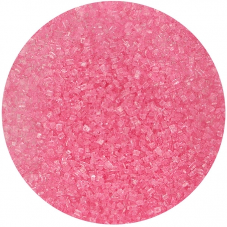 Posypka cukier Sugar Crystals Różowa Fun Cakes