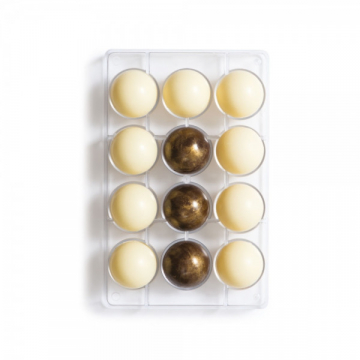 Forma do czekoladek półkule...