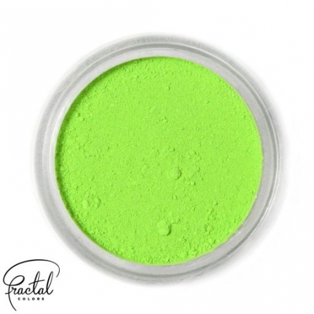 Barwnik spożywczy pudrowy matowy zielony cytrusowy Fractal