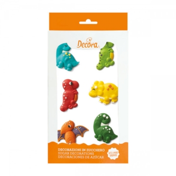 Ozdoby cukrowe Dinozaury 6...