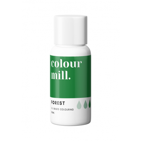 Barwnik spożywczy olejowy Colour Mill-Zielony Forest 20 ml