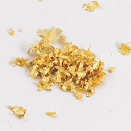 Złoto jadalne drobne płatki 40 mg